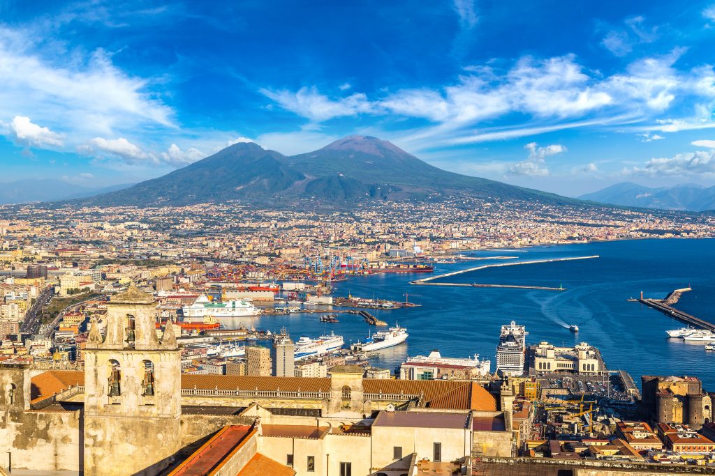 Vesuvius from Naples