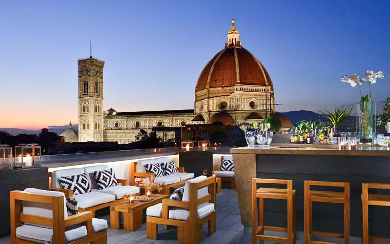 View from Grand Hotel Cavour, Florence