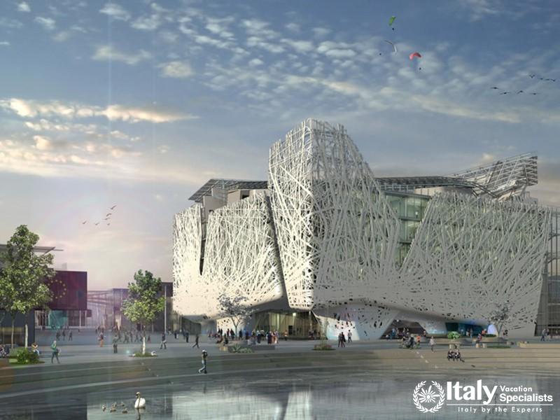 Italys Milan expo pavilion 