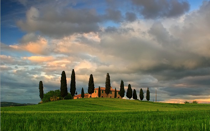 Surrounding Countryside, Bagno Vignoni, Tuscany 