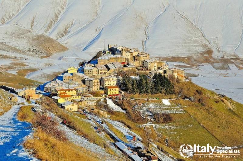 Town of Castelluccio di Norcia - Between Umbria & Le Marche Regions 