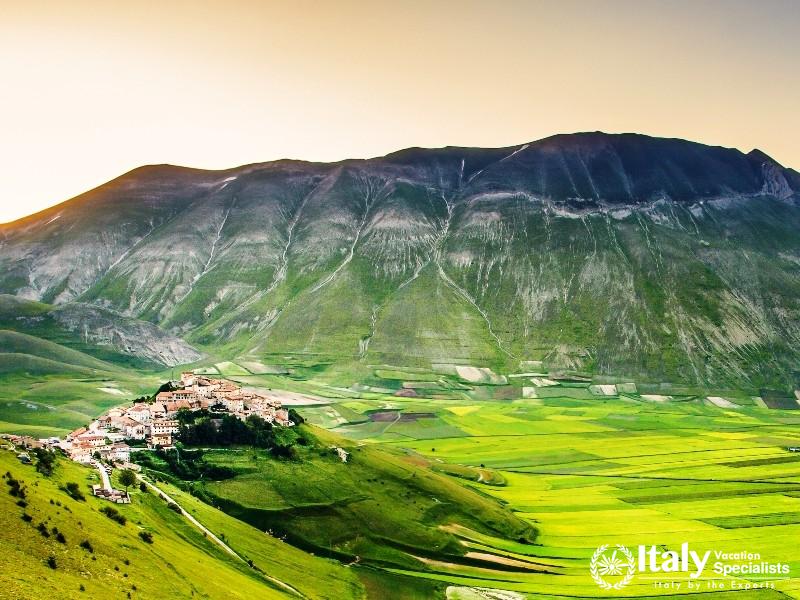 Castellucio Di Norcia Town 