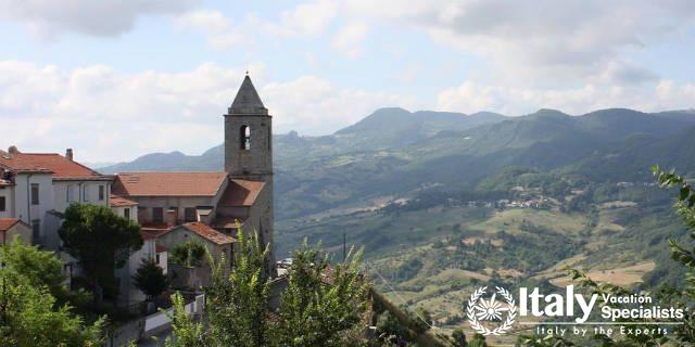 Beautiful view of Agnone e Capracotta