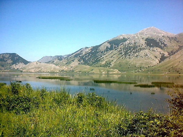 Lake Matese, in the Matese National Park- Abruzzo Molise Region, Italy
