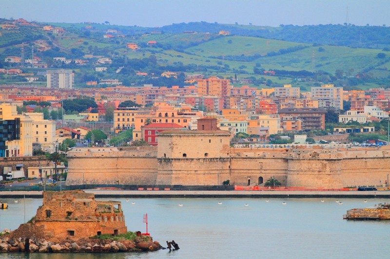Port At Civitavecchia 
