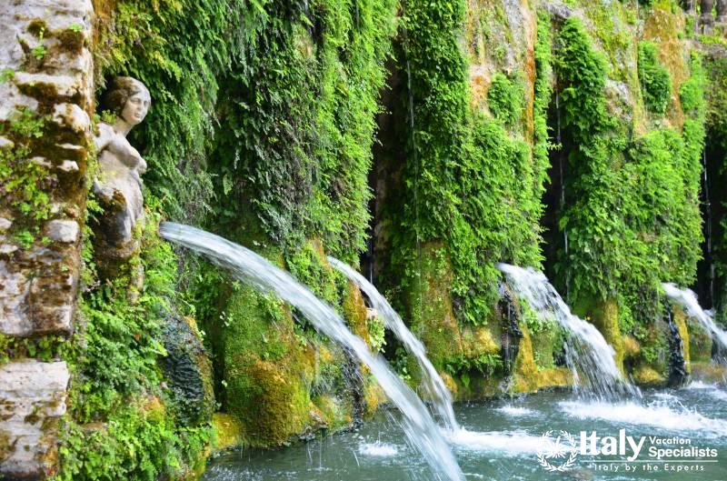 Water Gardens in Italy: Tivoli Gardens 