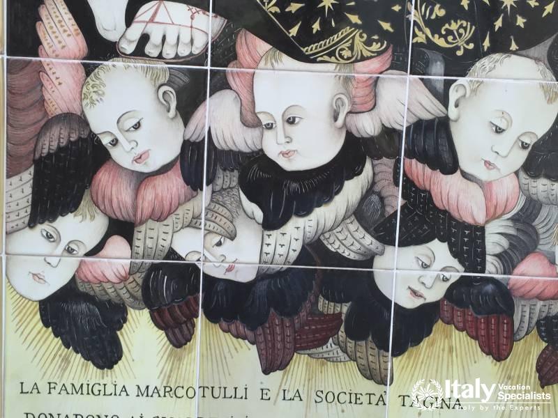 Inside Gualdo Tadino, Umbria Italy 