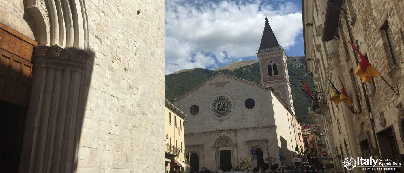 Main Square Gualdo Tadino, Umbria 