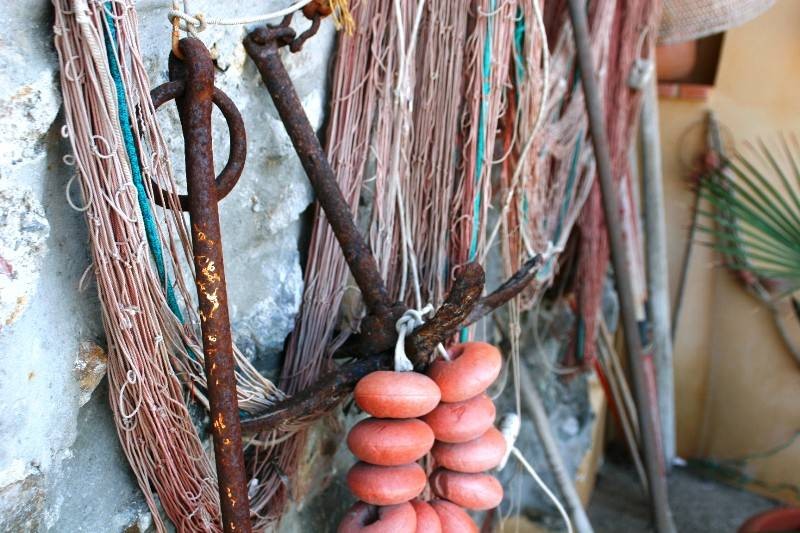 Cefalu, Fishermans LInes, Sicily 