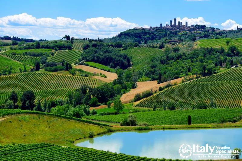 Beautiful Countryside in Chianti, Tuscany 