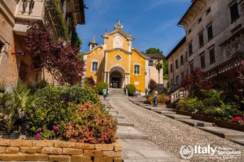 On San Giulio Island, Lake Orta 