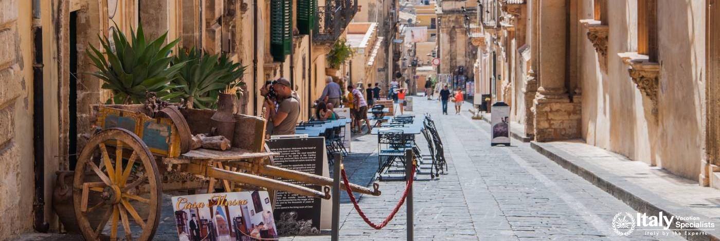 Street Scene, Noto - Sicily 
