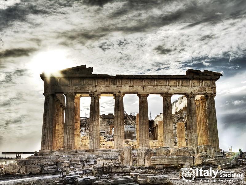 View of Parthenon, Acropolis ,Athens,Greece