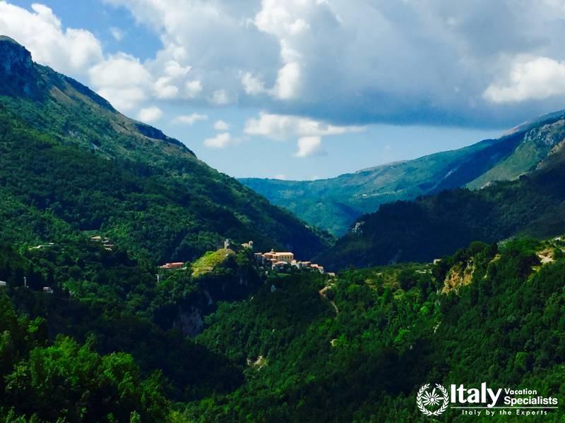 Parco Pollino natioal park in Calabria mountains 