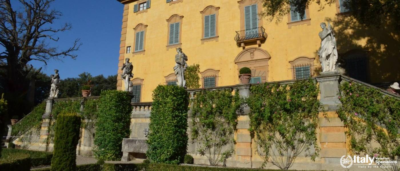 Step inside Villa La Pietra Garden Tuscany 