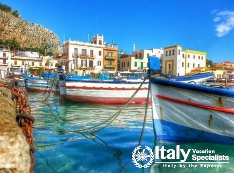Boats at Mondello Harbour