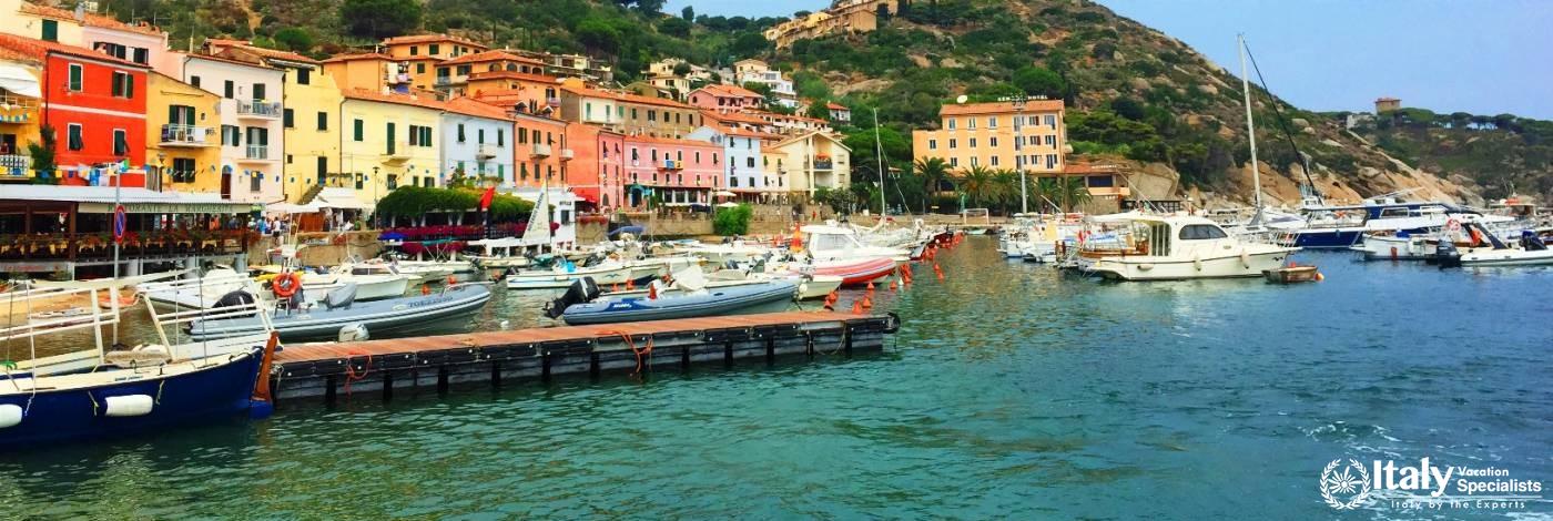 Giglio Island - Part of Tuscan Archipelago of Islands 