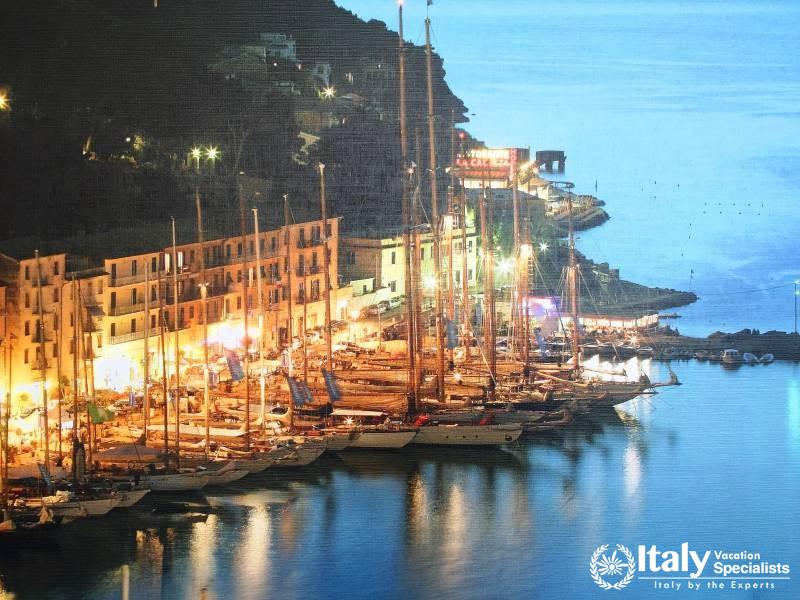Evening Lights as Seen Porto Santo Stefano, Tuscany 