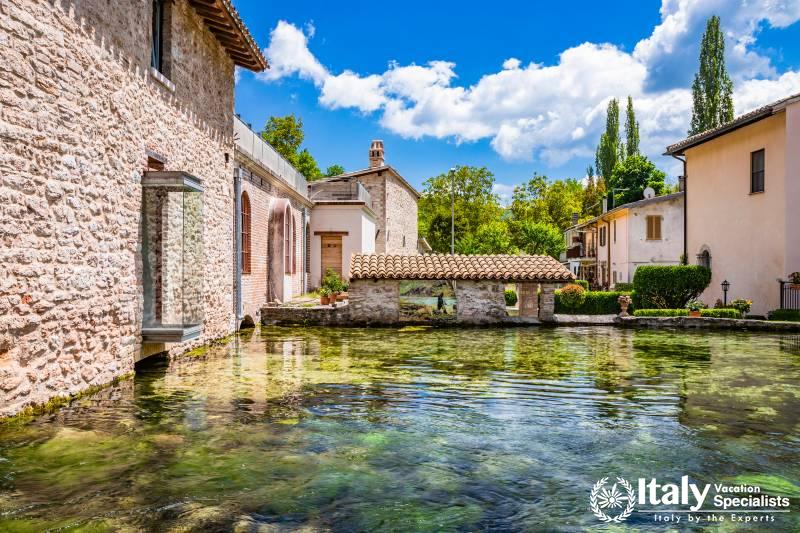 Driver in Umbria to Rasiglia, Umbria with Italy Vacation Specialists 