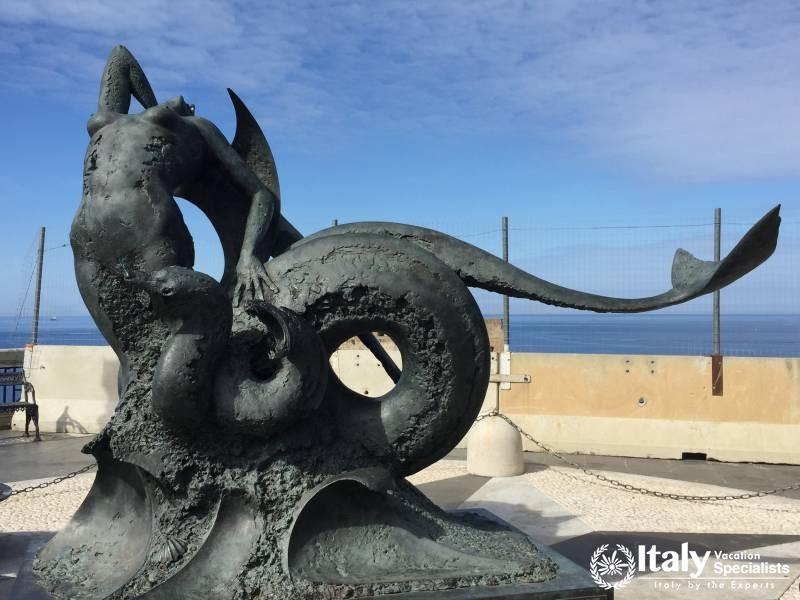 Mermaid Statue, Scilla Italy 