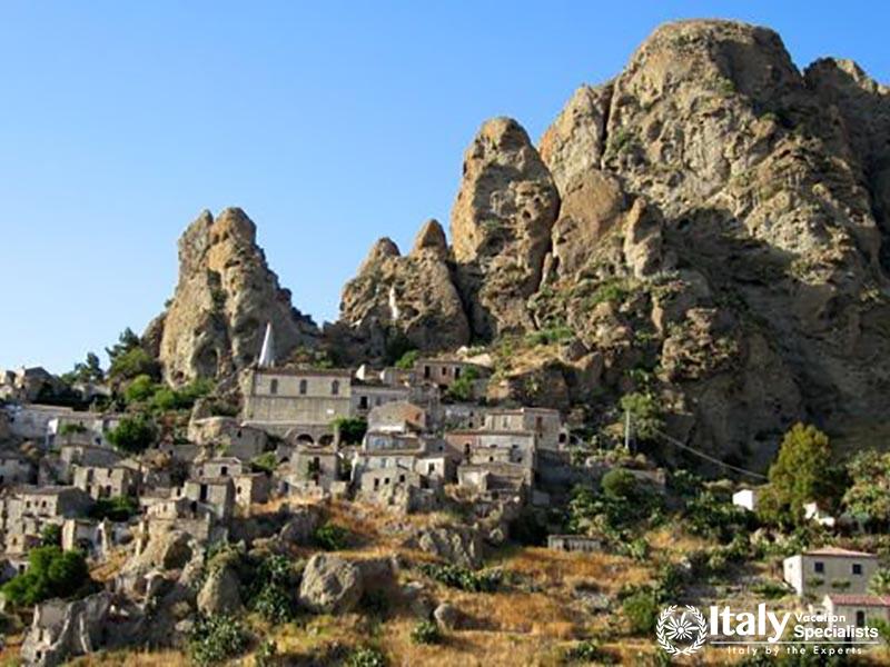 Amazing view of Pentedattilo Italy