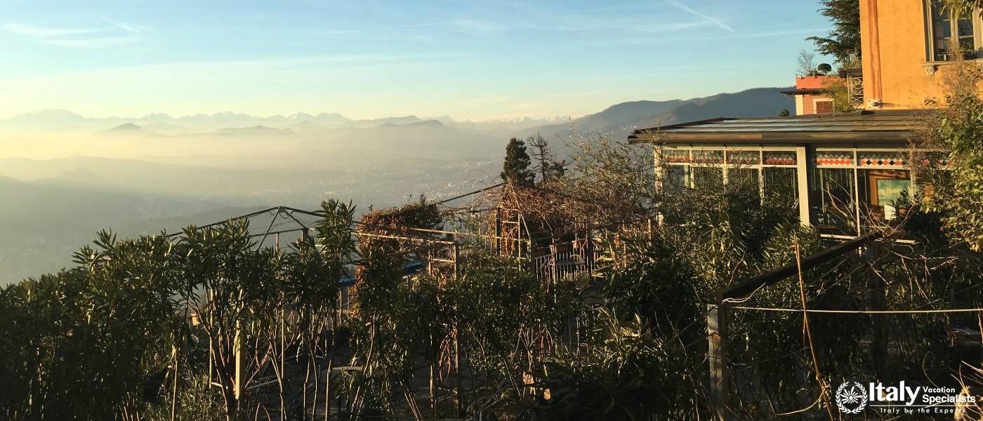 High Above the Alps, Brunante Town, Lake Como 