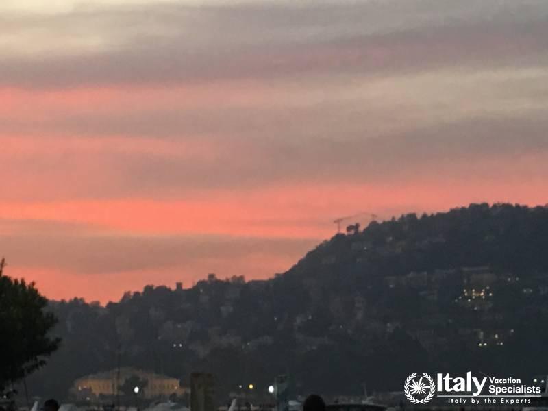 Brunate Sunset over Como - Great Excursion Lake Como Area - Italy 