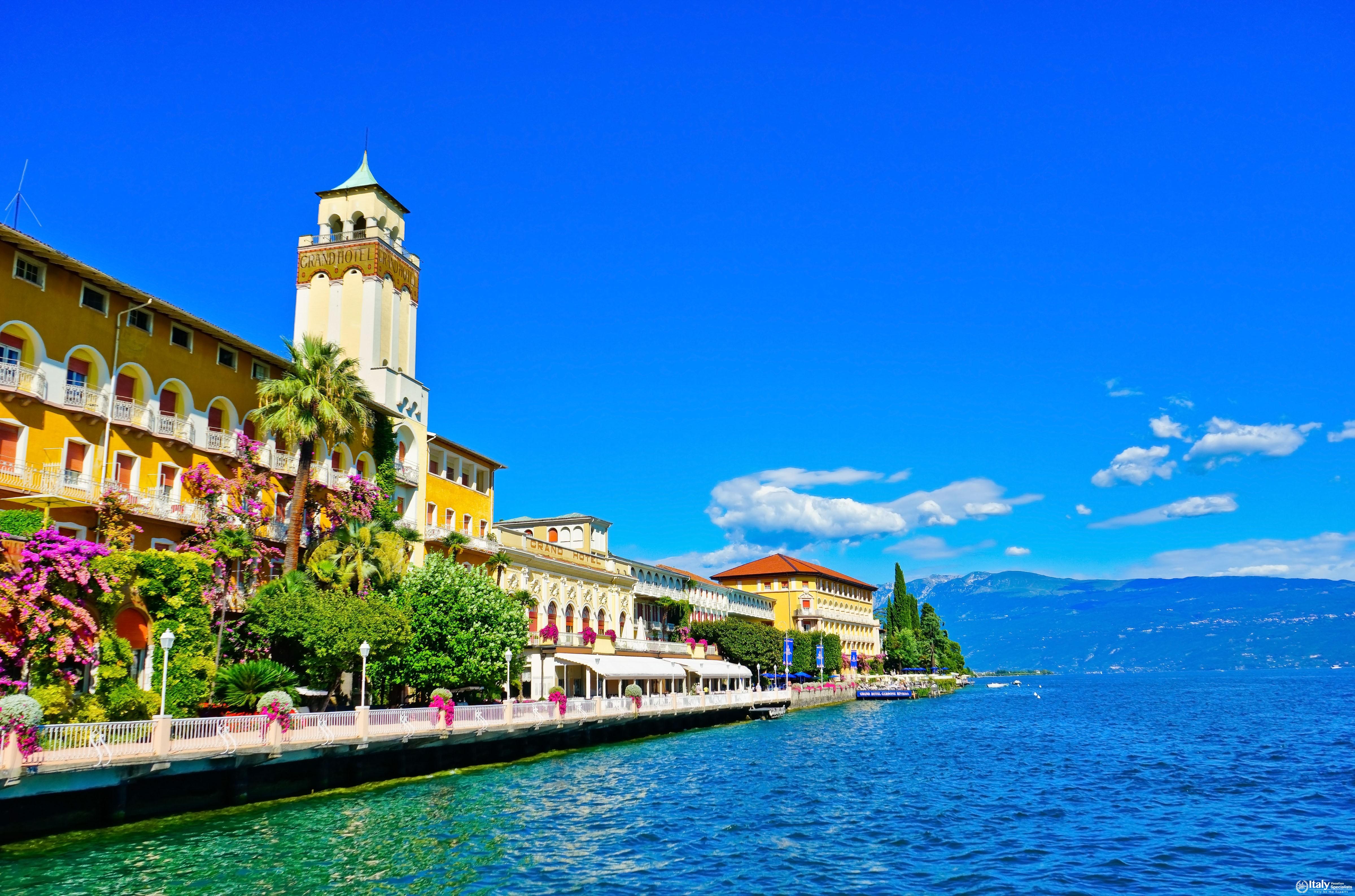 Gardone Riviera from the water