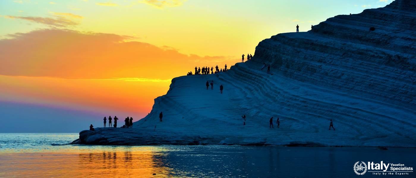 Scala dei Turchi Sicily with Italy Vacation Specialists 