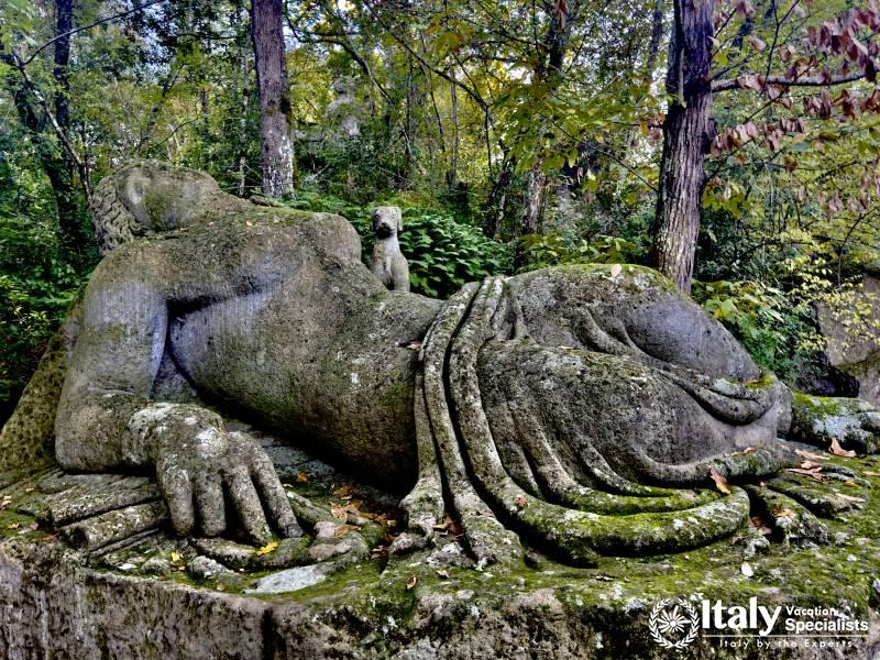 Stone sculptures Bomarzo