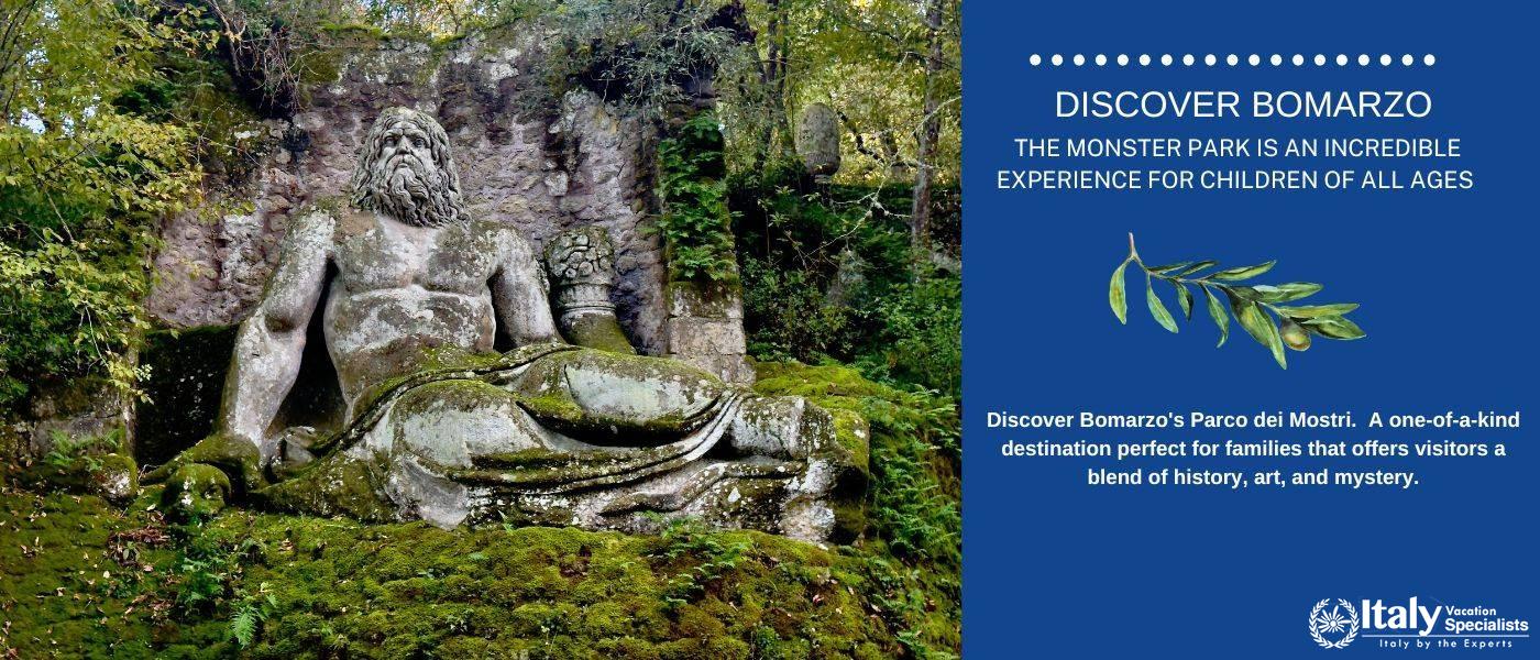 Bomarzo, Sacro Bosco, Italy 