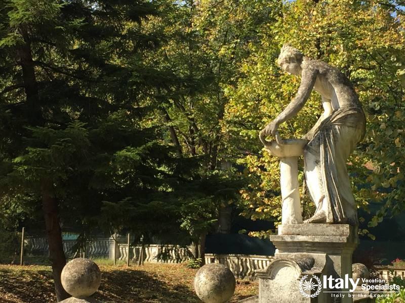 Beautiful Gardens of Terme Delle Fratte, Emilia Romagna, Italy 
