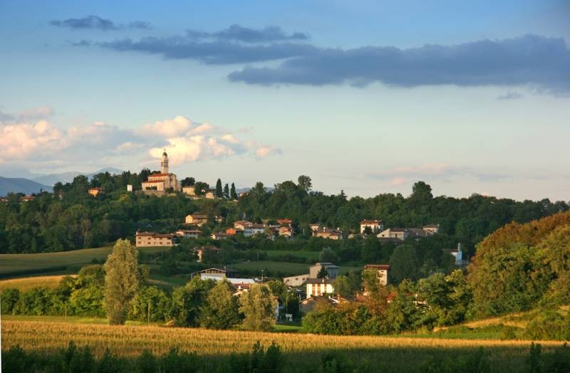 Fiuli-Venezia, North-east Italy countryside, Moruzzo hill near Udine