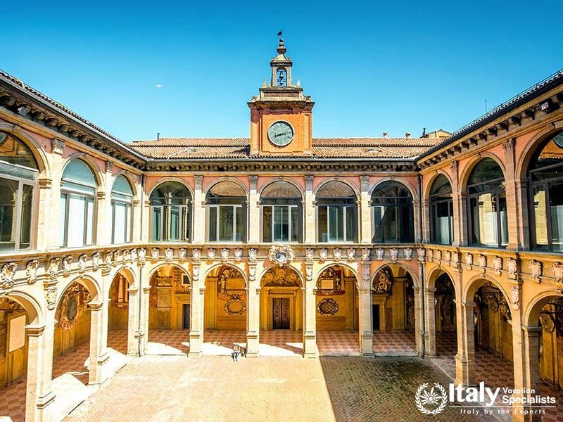 Check out Bologna Archiginnasio di Bologna and Teatro Anatomico