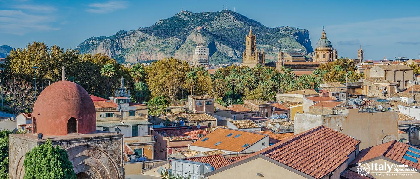 Beautiful view of Palermo Sicily