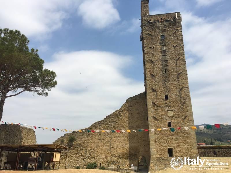 Old Medieval Tower Castiglion Fiorentino