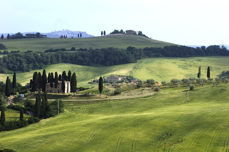 Orcia Valley Tuscany Landscape 