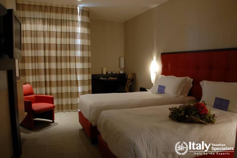 Beautiful bedroom of MH Matera Hotel