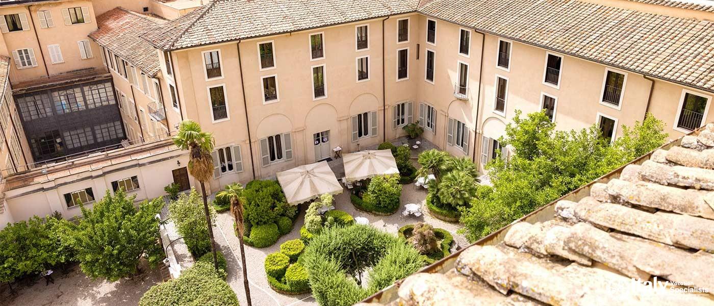 Peaceful environment is provided throughout the hotel 