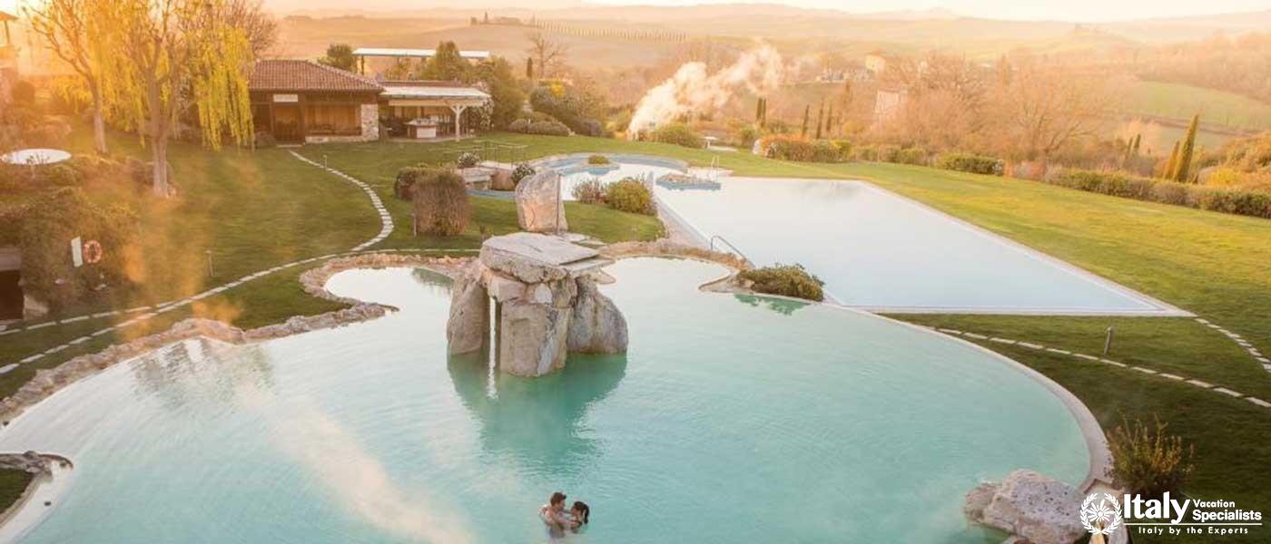 Breathtaking views in tuscany italy 