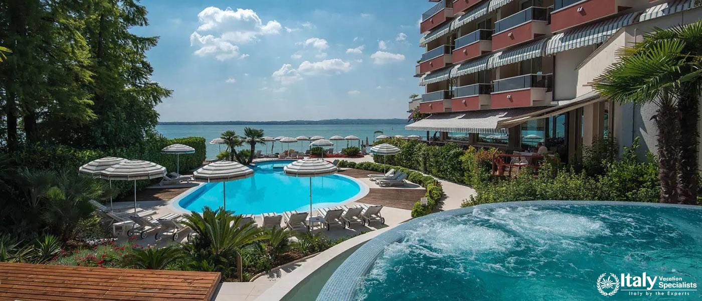 Amazing view from the pool in Hotel Continental Wellness & Spa