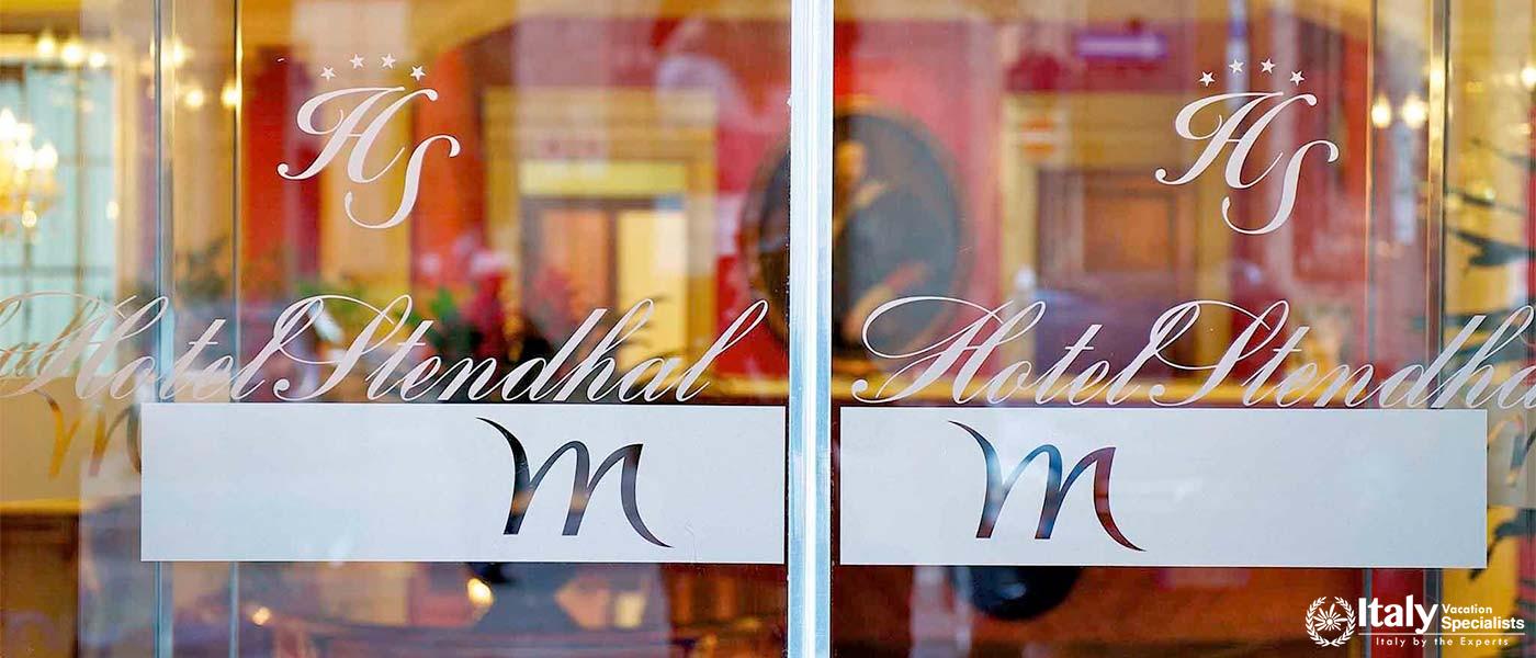Welcoming Entrance at Mercure Parma Centro Stendhal in Parma, Italy