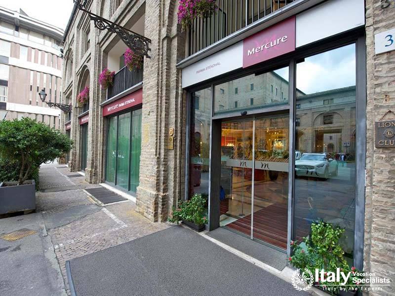 Street View of Mercure Parma Centro Stendhal in Parma, Italy