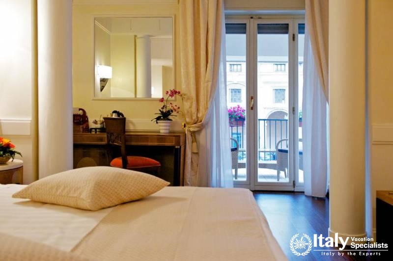 Cozy and Inviting Guest Room at Mercure Parma Centro Stendhal in Parma, Italy