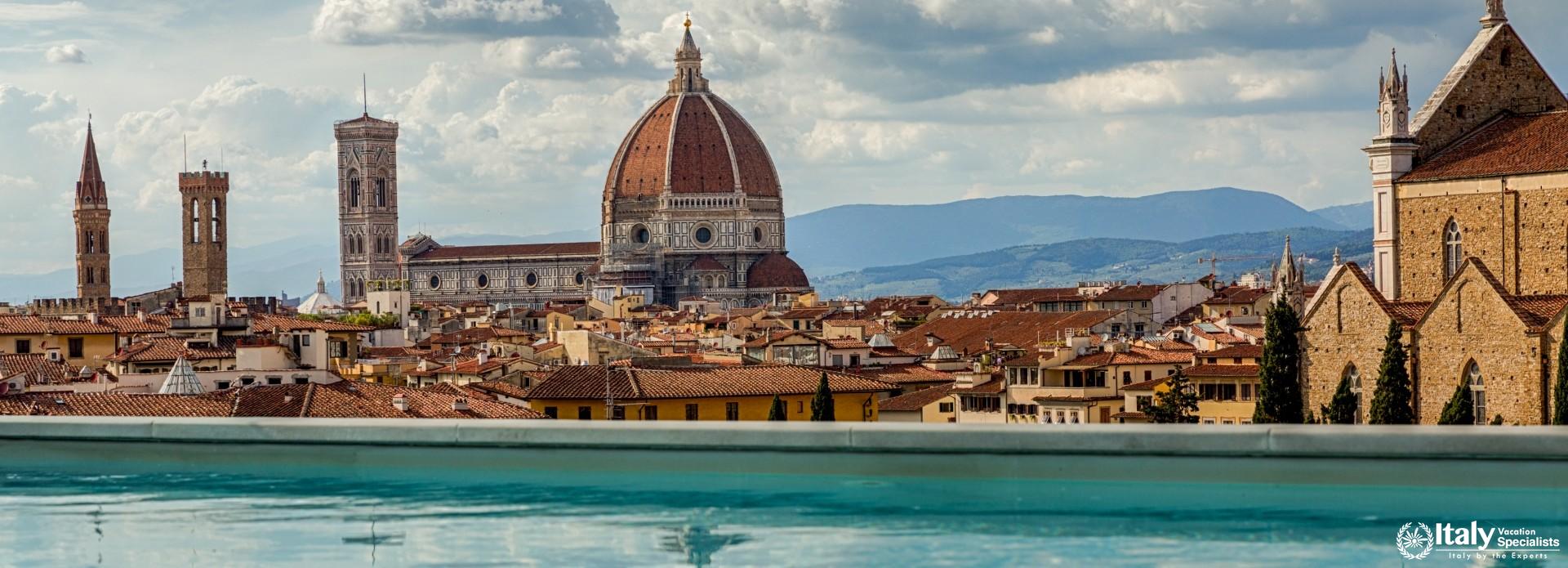 View from Hotel Plaza Lucchesi