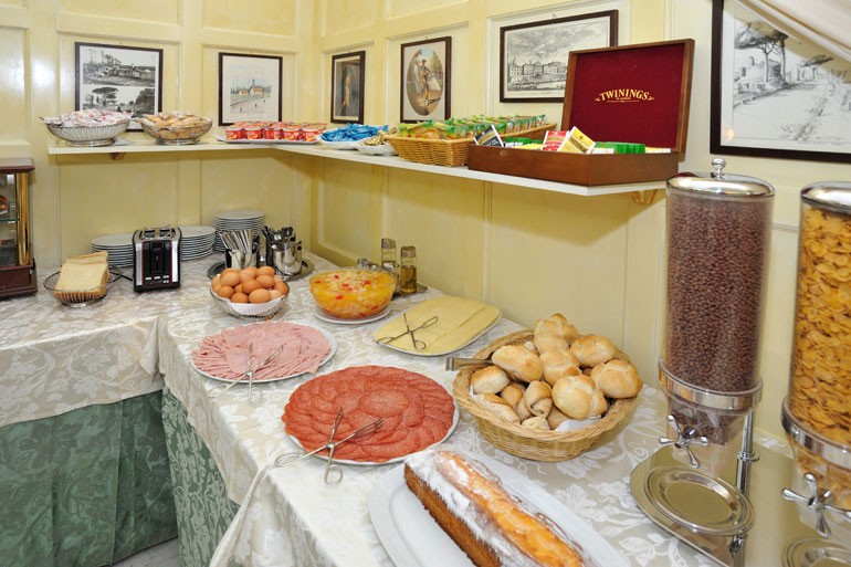 Hotel Virgilio Rome, Breakfast Room 