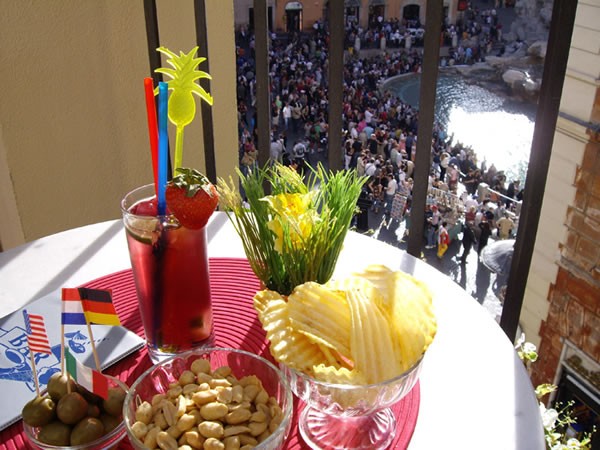 View of Trevi From Terrace 