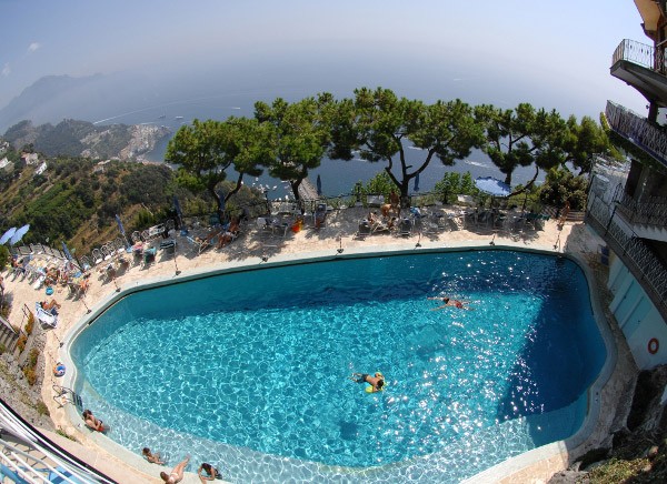 Amazing Swimming Pool of Grande Hotel Excelsior