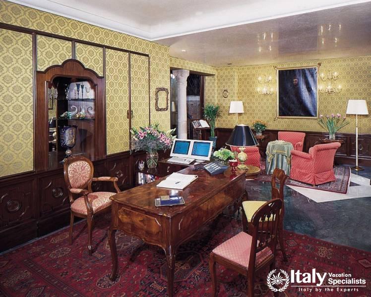 Reception Area Palazzo Vivaldi Venice 