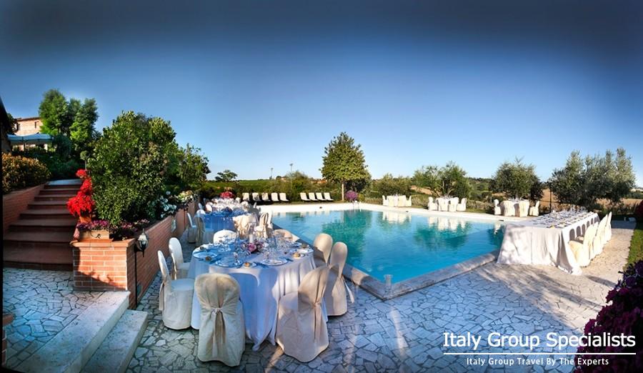 Banquet near the pool